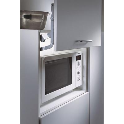 Hochschwenkbeschlag hb 500 kb 450-600, Tragkraft 0-4 kg, silber - Peka Image