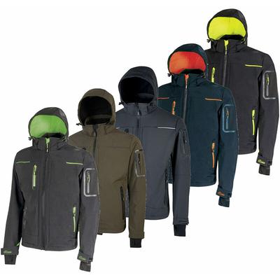 U-power - Space Arbeit Softshelljacke - m - Dunkelgrau - Dunkelgrau