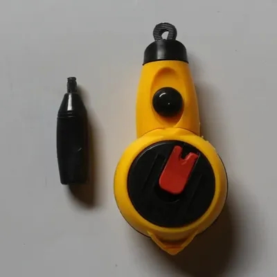 High-end Ink Duct Self-Closing Structure Chalk Line Reel Convenient Manual Ink Fountain for Woodworking Chalk Line