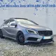 For Mercedes Benz A Class W176 A200 A260 A45 AMG 2013-2018 Gloss Black Car Front Bumper Splitter Lip Diffuser Spoiler Guard