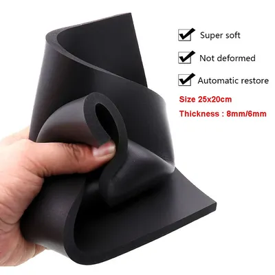 25x20cm OCA Vacuum Lamination Machine Rubber Mat 6mm/8mm Sponge Pad For iPhone Samsung LCD Screen Refurbished Laminator