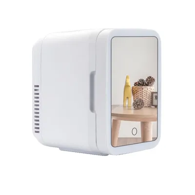 4L Dual-Use Home Car Use Mini Refrigerators Freezer Cooling Heating Box Cosmetic Beauty Fridge