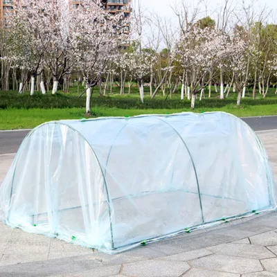 Garden Hoops and Netting Kit Plant Cover with Garden Mini Greenhouse Plants Garden Netting Frame Kit