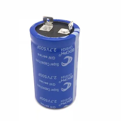 2.7V 500F Super Capacitor 35 x 62mm High Frequency Low ESR Electric Farad Ultracapacitor for Car Power Supply Automotive