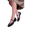 Where's That From - Damen Schuhe "Kingston", Lackleder (Schwarz)