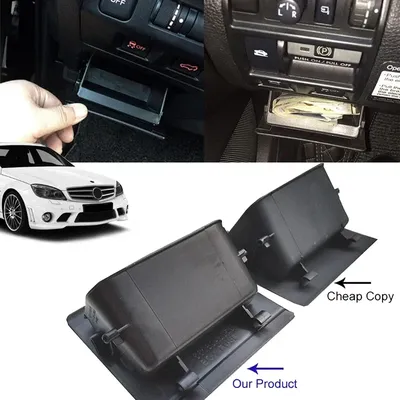 Car Fuse Box Coin Container Bin Storage Tray Holder For STi 2015 Part Black ABS Plastic Fuse Boxes