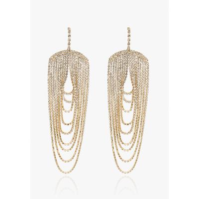 Plus Size Women's Jacqui Earrings by RAD + RAE in Gold