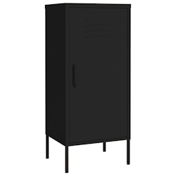 vidaXL Lagerschrank Schwarz 42,5x35x101,5 cm Stahl Image