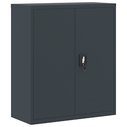 vidaXL Aktenschrank Anthrazit 90x40x105 cm Stahl Image
