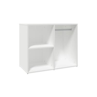 vidaXL Regal für Schminktisch Weiß 80x40x65 cm Holzwerkstoff Image