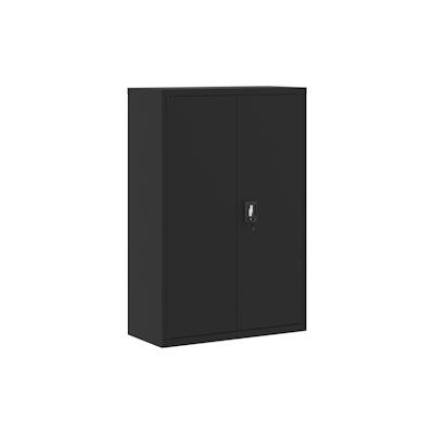 vidaXL Aktenschrank Schwarz 90x40x140 cm Stahl Image