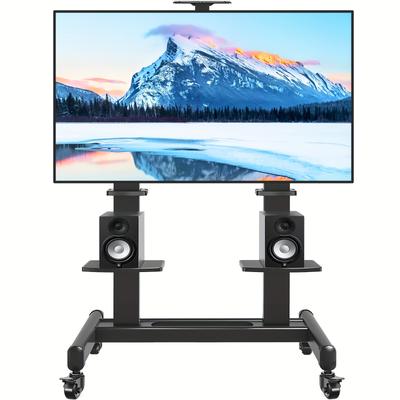 TEMU Rfiver Cart With Wheels For 65-120 Inch Tvs Up To 310 Lbs