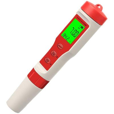 Memkey - Digitaler pH-Meter-Tester, 0,01 Auflösung 0–14 pH, 4-in-1-TDS-EC-Temperaturmessgerät, Image