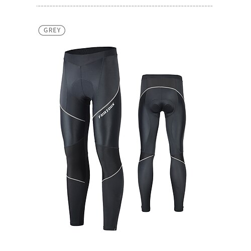 Herren Fahrradhosen Fahhrad Unterteile Sport 4D Pfad Weich Kompression Elastisch Schwarz Rot Bekleidung Fahrradbekleidung