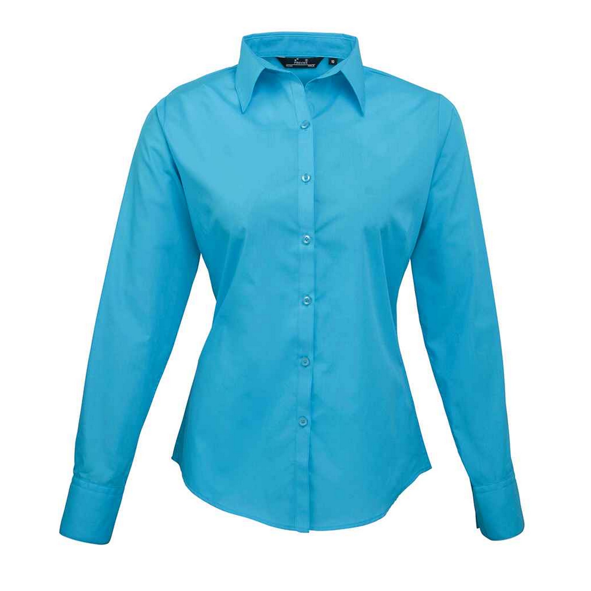 Premier - Hemd für Damen Langärmlig (Türkis) Image