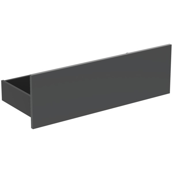 Ideal Standard untere Schublade 80cm Eurovit+ Hochglanz grau lackiert, RF021TI RF021TI Image