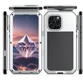 telefono Custodia Per iPhone 14 13 12 11 Pro Max Plus iPhone 14 13 12 11 Pro Max Plus Mini iPhone 13 12 11 Pro Max Per retro Supporta la ricarica wireless Resistente agli urti Retrò Lega di alluminio