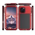 telefono Custodia Per iPhone 14 13 12 11 Pro Max Plus iPhone 14 13 12 11 Pro Max Plus Mini iPhone 13 12 11 Pro Max Per retro Supporta la ricarica wireless Resistente agli urti Retrò Lega di alluminio