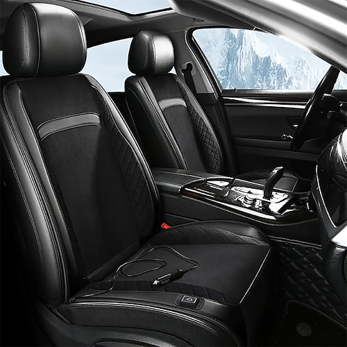 Beheizter Autositzbezug Winter schnell Heizkissen waschbares Autositzkissen universelle Passform Image