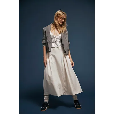 Agnes Jacket at Free People in Grey, Size: Small