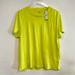 J. Crew Tops | J.Crew Vintage Cotton Crewneck Tee In Neon Citrus Size Xl Nwt | Color: Green/Yellow | Size: Xl