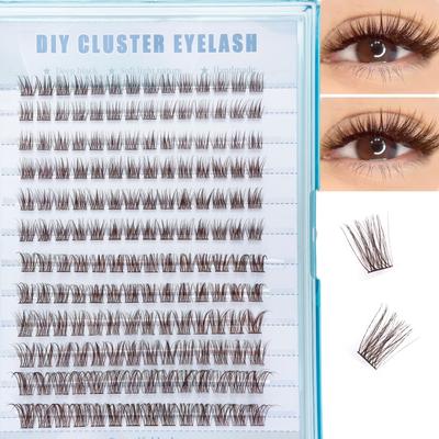 TEMU 12 Of 168 Artificial Eyelashes Into Natural And Natural Simulated Eyelash Stickers