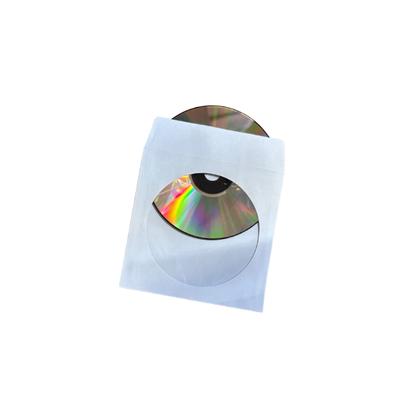 TEMU 100 Pack Premium Paper Cd Dvd Sleeves With Clear Window And Flap 100g