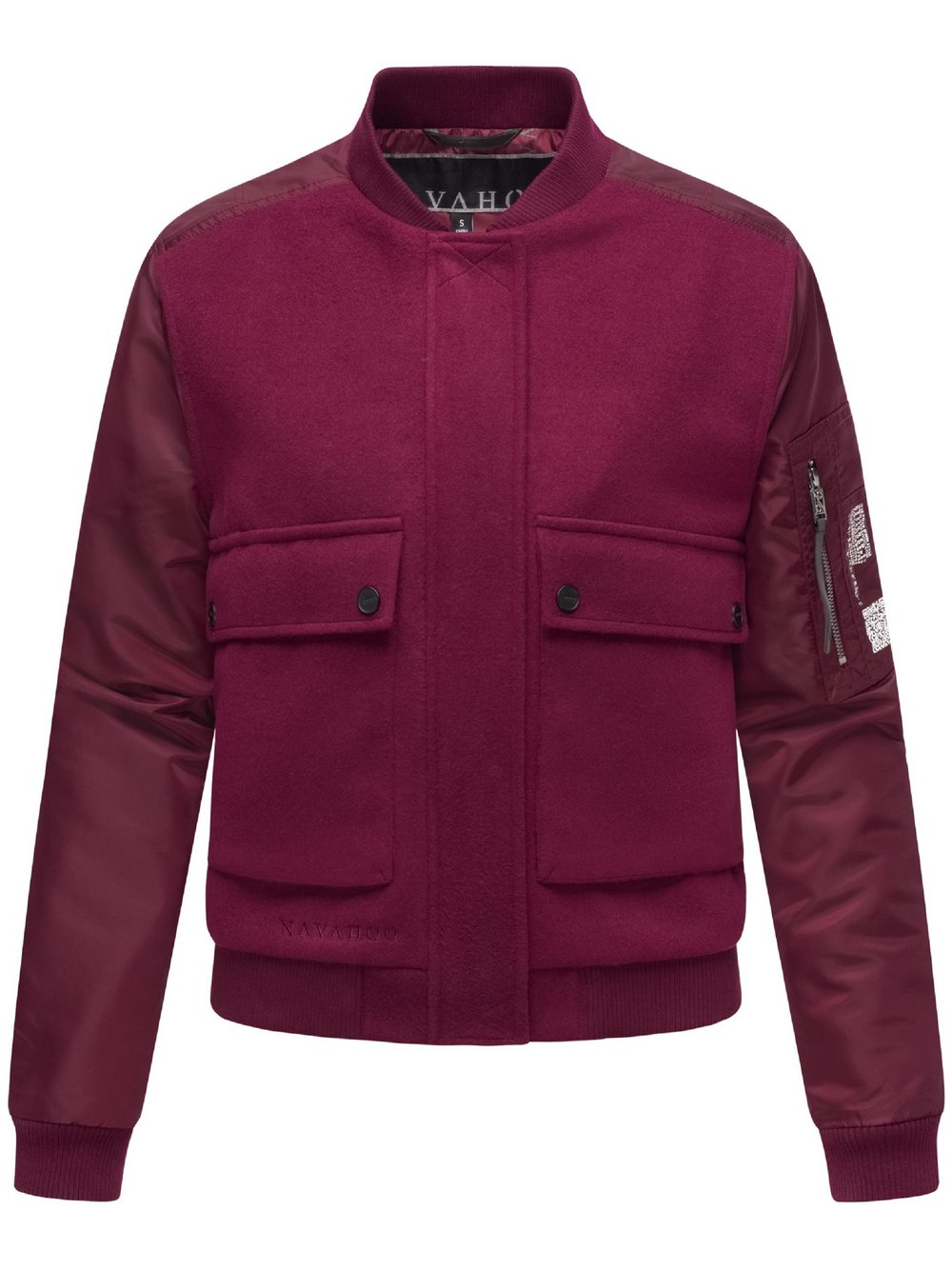 Navahoo Bomberjacke Damen lila, L Image