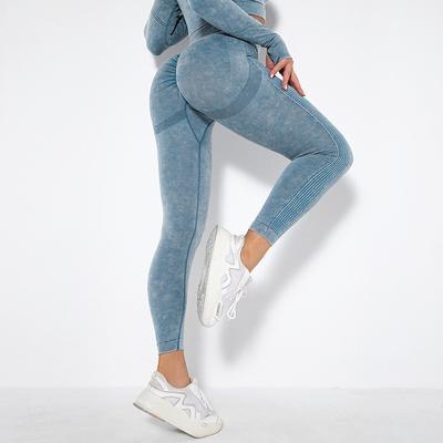 Seamless Scrunch Butt Lifting Workout Leggings for Women Booty High Waisted Yoga Compression Gym Fitess Squat-proof