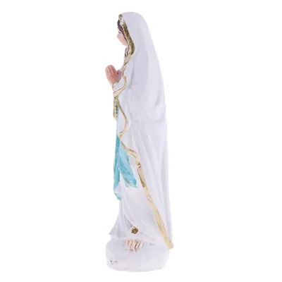 Virgin Mary Model Miniature Blessed Mother Statue For House Car Office Yard