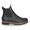 Chelseaboots PANAMA JACK "Burton Igloo C1", Herren, Gr. 47, schwarz, Nappaleder, klassisch, Schuhe, mit kuscheligem Lammfellfutter