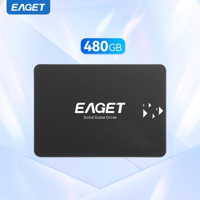 TEMU Eaget Sata Iii 2.5 Inch Ssd Internal Solid State Drive - 120gb/240gb/480gb High-speed Transmission Compatible With Laptops And Desktop Pcs