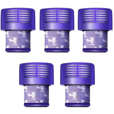 5er-Pack V10-Filter für Dyson-Staubsauger, 5er-Pack Ersatzfilter für Dyson V10, V10 Absolute, V10 Image
