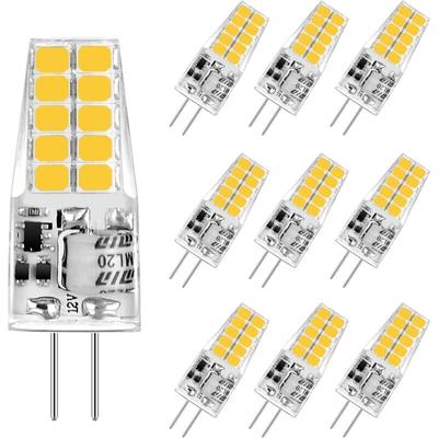 Memkey - G4 led 3,5 w Leuchtmittel, warmweiß 3000 k, LED-G4-Leuchtmittel, 350 lm, Ersatz für 20 Image
