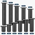 Pieds d'armoire en alliage d'aluminium épaissi, pieds de meubles en métal, support de meuble TV réglable, pied de lit et de canapé avec vis, 6-40cm, 1PC