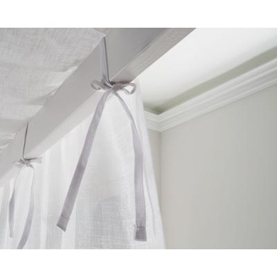 Massivholz »Solvita« Tüllstoff für Himmelbett 140 cm weiß Image