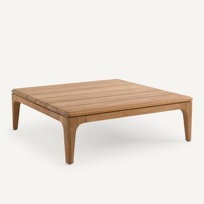 Square Garden Coffee Table in Teak Cordano