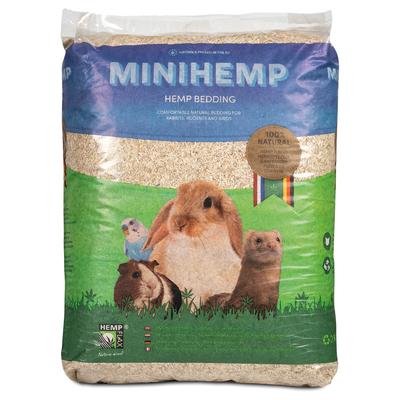 Sparpaket: 2x 3kg Minihemp Hemp Bedding Kleintier