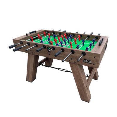 KICK Cavalier 55 Foosball Table - Includes Set of 26 uniformed and Counterbalanced Men - Family, Friends, and Game Room