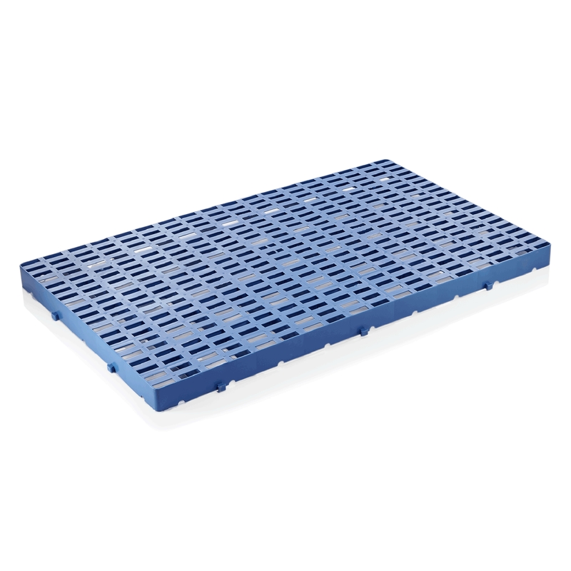 4x Bodenrost System blau HDPE Kunststoff 98,5 x 59 x 5 cm Image