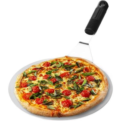 Pizzaschieber aus Edelstahl – Pizzaheber – runder Schieber für Pizza – Pizzaspatel – Pizza