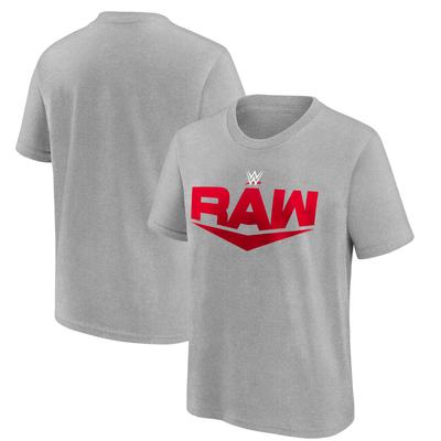 WWE Raw Logo T-Shirt - Sport Grau - Jugendliche Image