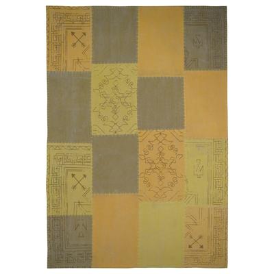 Teppich KAYOOM "Lyrical 210", bunt (multi, gelb), B:160cm H:13mm L:230cm, Baumwolle, Teppiche, Handgefertigt, hochwertig