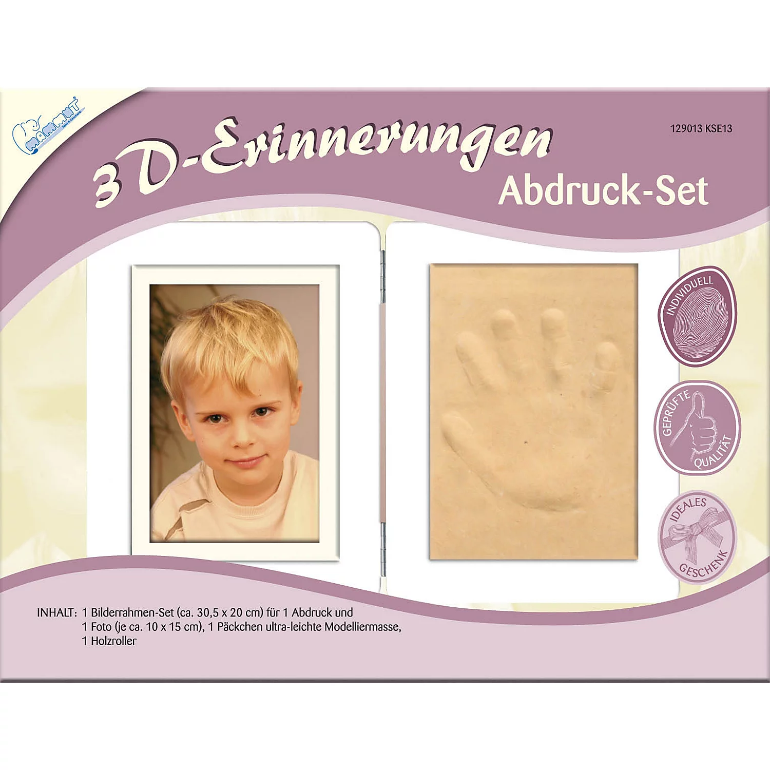 3D-Erinnerung Handabdruck Image