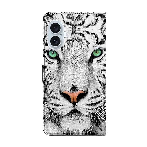 Handy Hülle Handyhüllen Für iPhone 16 15 14 Pro Max Plus 13 12 11 Pro Max Mini Rückseite Mit Ständer Stoßfest Retro PU-Leder Image