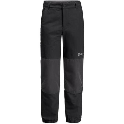 JACK WOLFSKIN Kinder Hose RASCAL WINTER PANTS K, Größe 140 in Schwarz