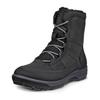 Winterboots ECCO "TRACE LITE", Damen, Gr. 39, schwarz, Nubukleder, sportlich, Schuhe, Schnürboots, Outdoorboots mit waterproof-Ausstattung