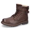 Winterboots DOCKERS BY GERLI, Herren, Gr. 43, braun, Nappaleder, casual, Schuhe, Stiefel, Boots mit Warmfutter