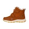 Winterstiefel TROLLKIDS "KIDS HAFJELL WINTER BOOTS", Gr. 29, braun (cinnamon), Synthetik, mehrfarbig, sportlich, Schuhe, wasserdicht, Klettverschluss, reflektierende Details