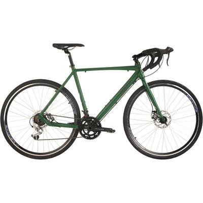 Gravelbike KS CYCLING "G3006" Fahrräder Gr. 56cm, 28 Zoll (71,12cm), grün (grün + grün)